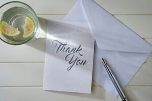 Read more about the article Are Thank-You Notes Important?