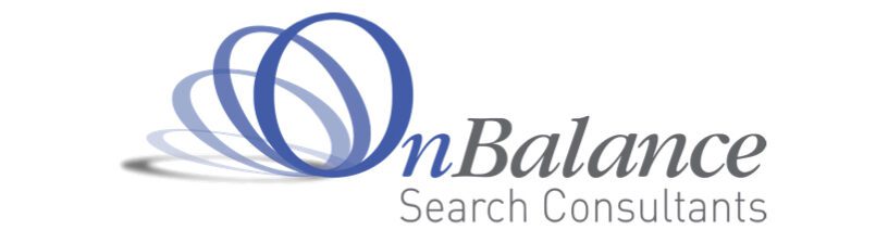 On balance search consultants logo.